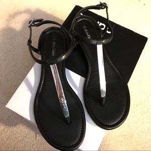 Calvin Klein Sandals Size 7